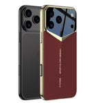GKK Blade Phantom Einfarbige Leder-Handyhülle, Für iPhone 17 Pro Max, Für iPhone 17 Pro
