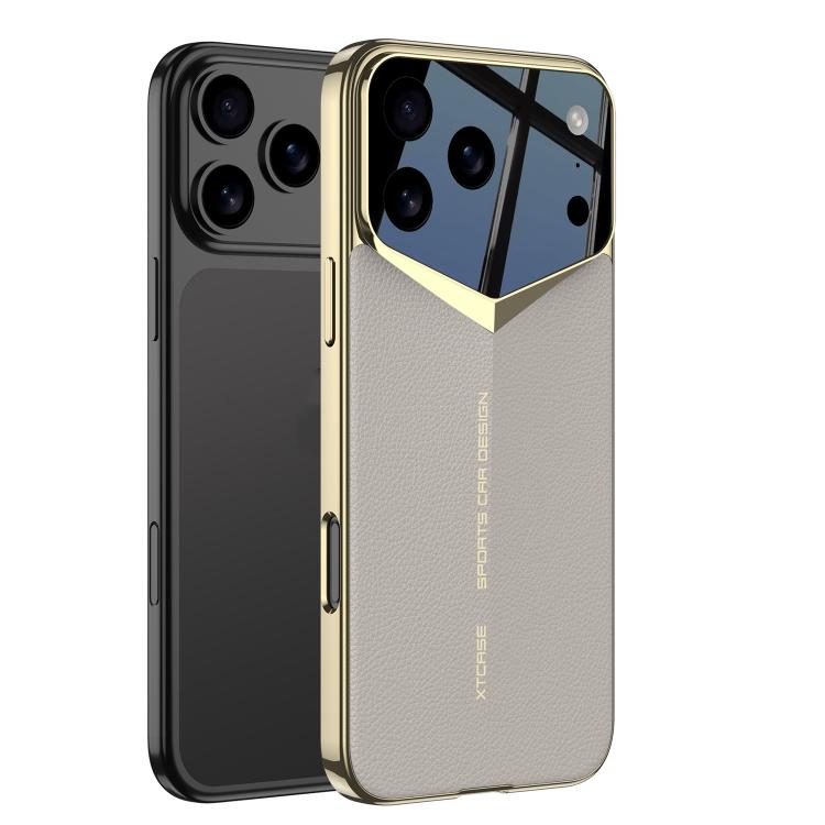GKK Blade Phantom Einfarbige Leder-Handyhülle, Für iPhone 17 Pro Max, Für iPhone 17 Pro