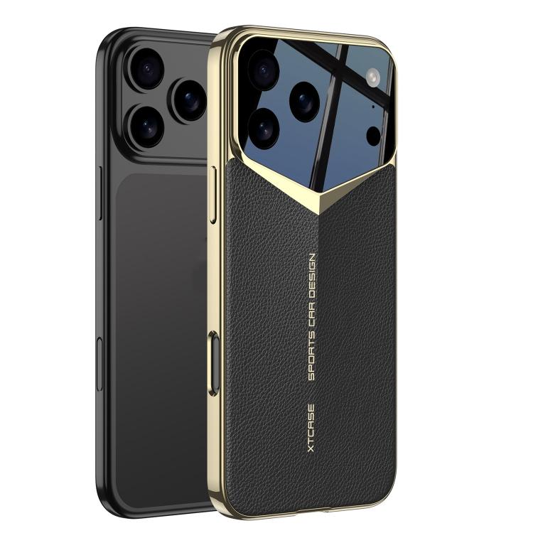 GKK Blade Phantom Einfarbige Leder-Handyhülle, Für iPhone 17 Pro Max, Für iPhone 17 Pro