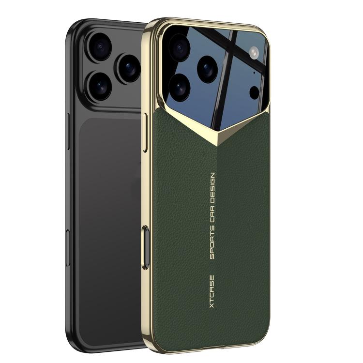 GKK Blade Phantom Einfarbige Leder-Handyhülle, Für iPhone 17 Pro Max, Für iPhone 17 Pro