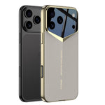 GKK Blade Phantom Einfarbige Leder-Handyhülle, Für iPhone 17 Pro Max, Für iPhone 17 Pro