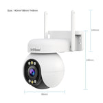 Srihome SH051 4MP 5X Optischer Zoom PTZ HD-Kamera, SH051