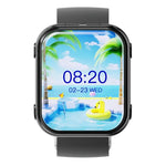 T1 TWS Kopfhörer Smartwatch, 1,8 Zoll quadratisches Display, unterstützt Bluetooth-Anrufe / Herzfrequenzmessung