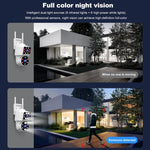 Srihome SH063 4MP Dual-Objektiv-Panorama-Überwachungskamera in HD, SH063