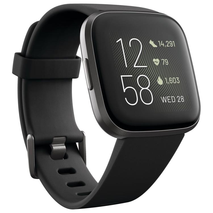 xDfind Solid Color Silicone Watch Band For Fitbit Versa 2, S, L