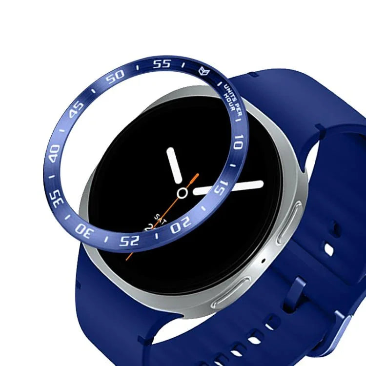Smart Watch Protective Frame Metal Bezel Ring, Style: A Style, For Samsung Galaxy Watch8 Classic 46mm, For Samsung Galaxy Watch8 44mm, For Samsung Galaxy Watch8 40mm