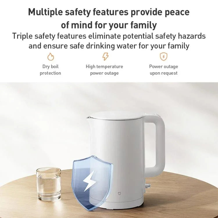Original Xiaomi Mijia 1,7 l 1800 W Wasserkocher 3, CN-Stecker, Wasserkocher 3
