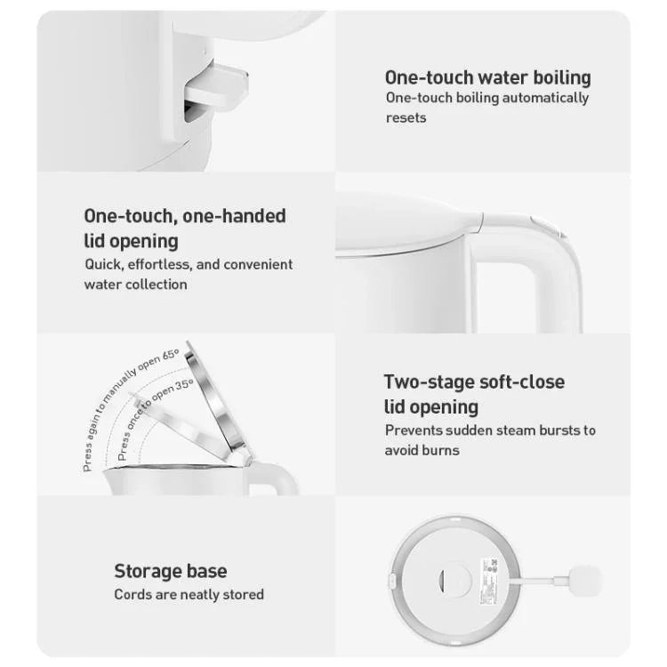 Original Xiaomi Mijia 1,7 l 1800 W Wasserkocher 3, CN-Stecker, Wasserkocher 3
