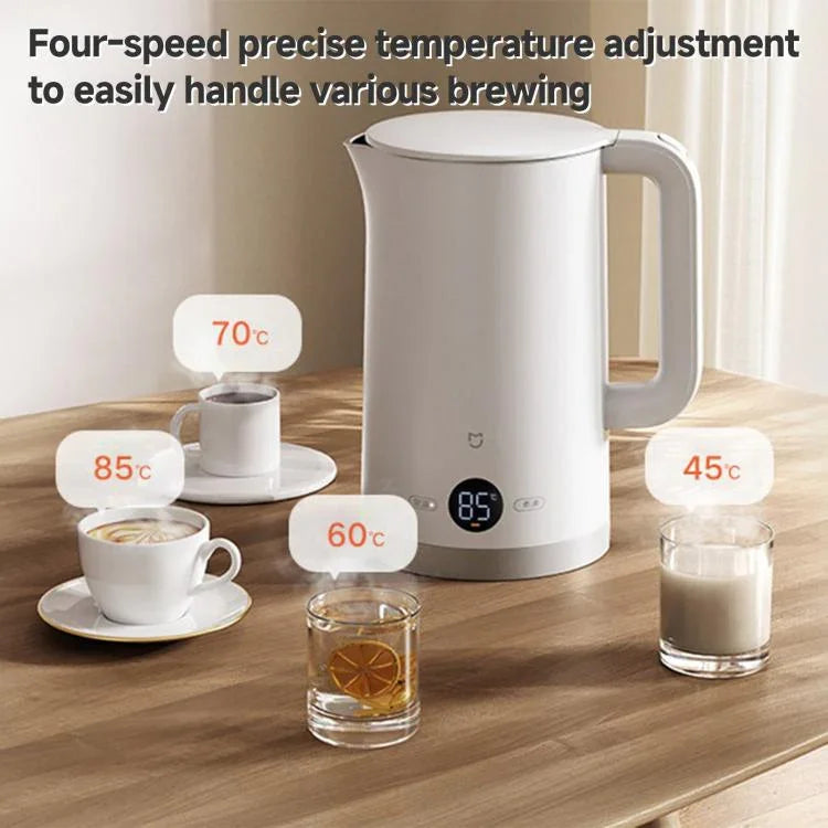 Original Xiaomi Mijia 1,7 l 1800 W Wasserkocher mit konstanter Temperatur, 3-flammig, mit chinesischem Stecker
