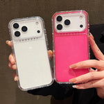 Glitzerpulver 3-in-1 TPU + PC-Handyhülle, Für iPhone 17 Pro Max, Für iPhone 17 Pro