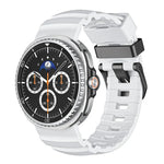 Wild Path Silikon-Uhrenarmband mit schwarzer Schnalle, passend für Samsung Galaxy Watch8 / Watch8 Classic
