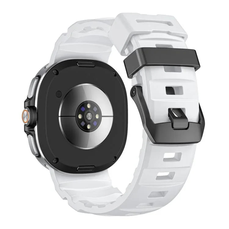 Wild Path Silikon-Uhrenarmband mit schwarzer Schnalle, passend für Samsung Galaxy Watch8 / Watch8 Classic