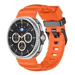Wild Path Silikon-Uhrenarmband mit schwarzer Schnalle, passend für Samsung Galaxy Watch8 / Watch8 Classic
