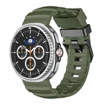 Wild Path Silikon-Uhrenarmband mit schwarzer Schnalle, passend für Samsung Galaxy Watch8 / Watch8 Classic