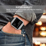 For Fitbit Blaze xDfind Steel Buckle Diagonal Texture Solid Color Silicone Watch Band, S, L