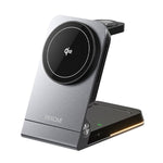 WK WP-U180 Tonayn Qi2 15W 3-in-1 magnetisches kabelloses Ladegerät, WP-U180