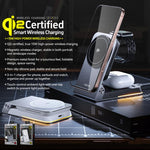 WK WP-U180 Tonayn Qi2 15W 3-in-1 magnetisches kabelloses Ladegerät, WP-U180