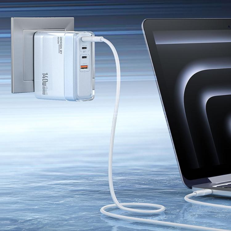 WK WP-U20 lceyon 140W GaN Multifunktionsladegerät, EU-Stecker, UK-Stecker
