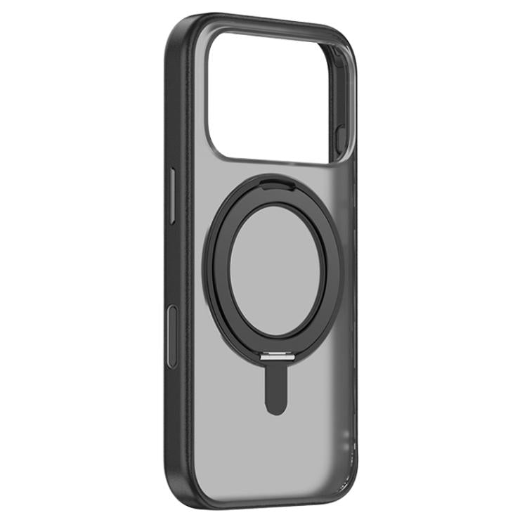 ZGA Feitian 360 Drehhalter Magsafe PC Hybrid TPU-Handyhülle, Für iPhone 17 Pro, Für iPhone 17 Pro Max