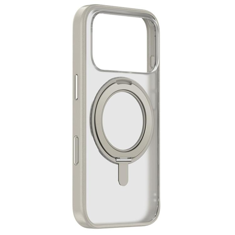 ZGA Feitian 360 Drehhalter Magsafe PC Hybrid TPU-Handyhülle, Für iPhone 17 Pro, Für iPhone 17 Pro Max