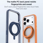 ZGA Feitian 360 Drehhalter Magsafe PC Hybrid TPU-Handyhülle, Für iPhone 17 Pro, Für iPhone 17 Pro Max