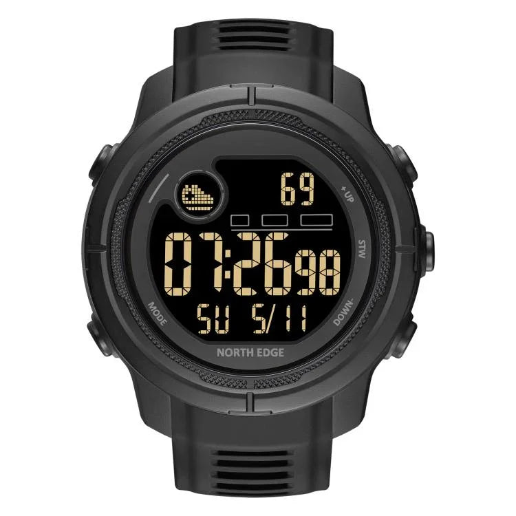 NORTH EDGE MARS 5 Outdoor Smartwatch für Herren, unterstützt Herzfrequenz-/Blutsauerstoffüberwachung