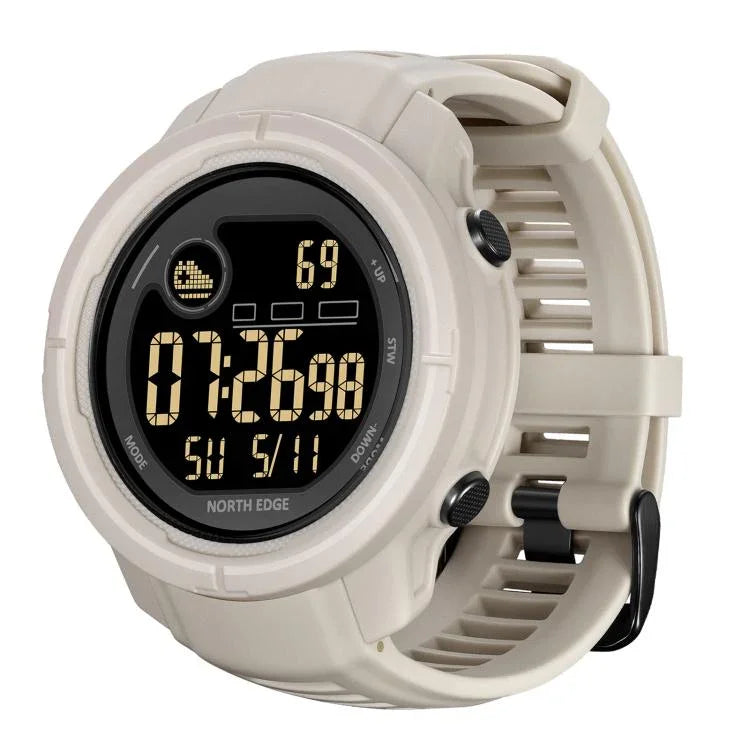 NORTH EDGE MARS 5 Outdoor Smartwatch für Herren, unterstützt Herzfrequenz-/Blutsauerstoffüberwachung