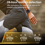 NORTH EDGE MARS 5 Outdoor Smartwatch für Herren, unterstützt Herzfrequenz-/Blutsauerstoffüberwachung