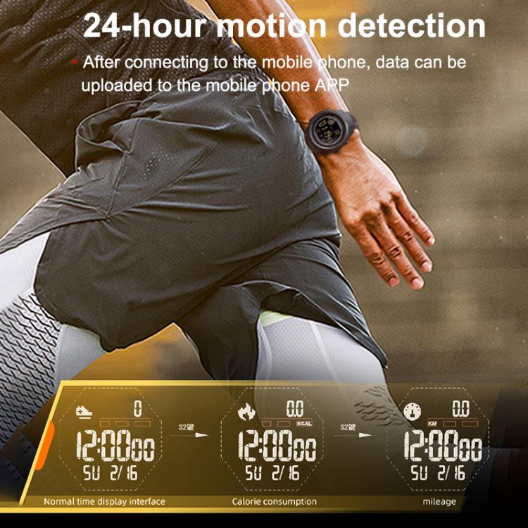 NORTH EDGE MARS 5 Outdoor Smartwatch für Herren, unterstützt Herzfrequenz-/Blutsauerstoffüberwachung