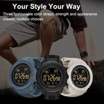 NORTH EDGE MARS 5 Outdoor Smartwatch für Herren, unterstützt Herzfrequenz-/Blutsauerstoffüberwachung