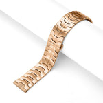 xDfind Butterfly Buckle Stainless Steel Watch Band, 22mm