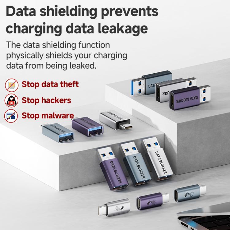 USB Lade-Datenschutzblocker, USB-A Buchse auf USB-A Stecker, Typ-C Stecker auf USB-A Buchse, Typ-C Stecker auf Typ-C Buchse, Typ-C Stecker auf USB-A Stecker