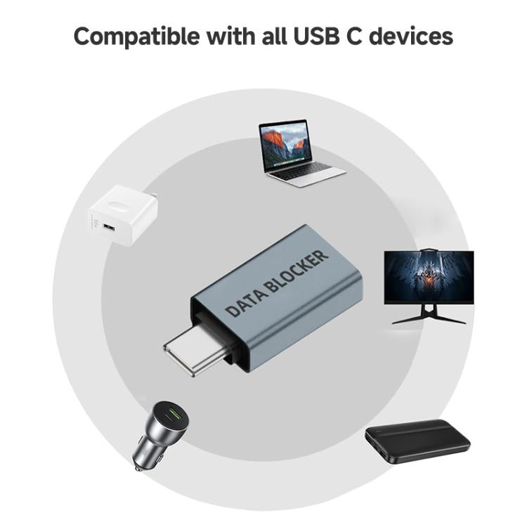 USB Lade-Datenschutzblocker, USB-A Buchse auf USB-A Stecker, Typ-C Stecker auf USB-A Buchse, Typ-C Stecker auf Typ-C Buchse, Typ-C Stecker auf USB-A Stecker