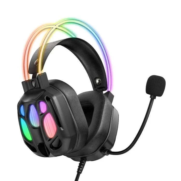 ONIKUMA X89 RGB kabelgebundener Kopfhörer mit Mikrofon, X89
