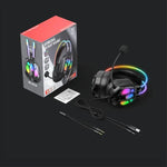 ONIKUMA X89 RGB kabelgebundener Kopfhörer mit Mikrofon, X89