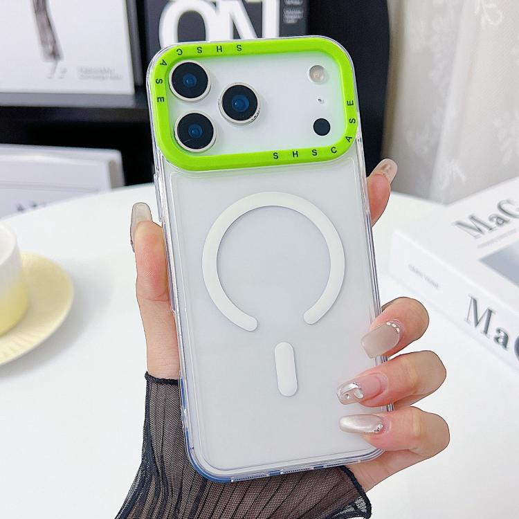 Farbkontrast Objektivrahmen Transparente TPU Handyhülle, Für iPhone 17 Pro Max, Für iPhone 17 Pro
