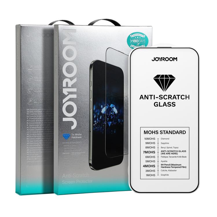 JOYROOM Knight Series 2.5D Vollbild HD Gehärtete Anti-Kratz-Glasfolie, Für iPhone 17 Pro Max, Für iPhone 17 Pro, Für iPhone 17, Für iPhone Air, Für iPhone 16 Pro Max, Für iPhone 16 Pro, Für iPhone 16 Plus, Für iPhone 16