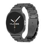 MIJOBS Dreiperlen-Uhrenarmband aus Edelstahl, für Samsung Galaxy Watch8 / Watch8 Classic