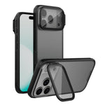 NILLKIN Schwarzer Spiegel Prop CD Textur Transparente Spiegelabdeckung Handyhülle, Für iPhone 17 Pro Max, Für iPhone 17 Pro