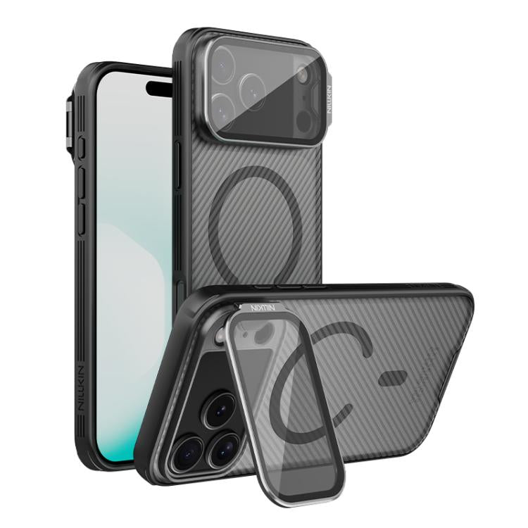 NILLKIN CamShield Prop Transparente Spiegelabdeckung MagSafe Magnetische Translucente PC Handyhülle, Für iPhone 17 Pro Max, Für iPhone 17 Pro