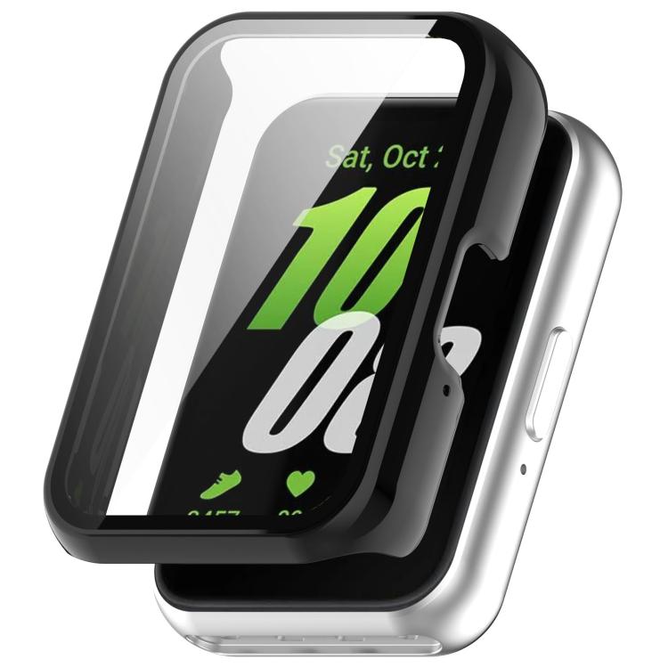 xDfind Schutzhülle aus gehärtetem Kunststoff mit integrierter PC-Schutzfolie für Samsung Galaxy Fit3
