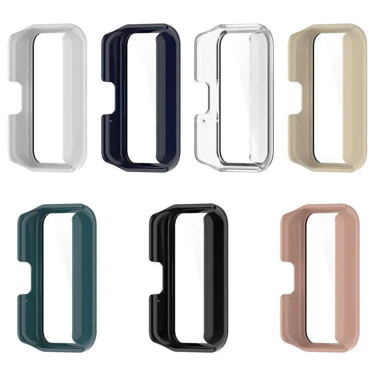 xDfind Schutzhülle aus gehärtetem Kunststoff mit integrierter PC-Schutzfolie für Samsung Galaxy Fit3