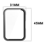 xDfind Schutzhülle aus gehärtetem Kunststoff mit integrierter PC-Schutzfolie für Samsung Galaxy Fit3