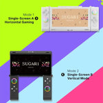 ONE-NETBOOK Sugar 1 Dual-Screen-Handheld-Spielekonsole, Android 14 Snapdragon G3 Gen3, 16 GB + 512 GB