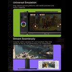 ONE-NETBOOK Sugar 1 Dual-Screen-Handheld-Spielekonsole, Android 14 Snapdragon G3 Gen3, 16 GB + 512 GB