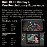 ONE-NETBOOK Sugar 1 Dual-Screen-Handheld-Spielekonsole, Android 14 Snapdragon G3 Gen3, 16 GB + 512 GB