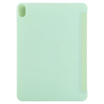 Silicone 3-Folding Full Coverage Leather Case, For iPad Air 2022 / 2020 10.9