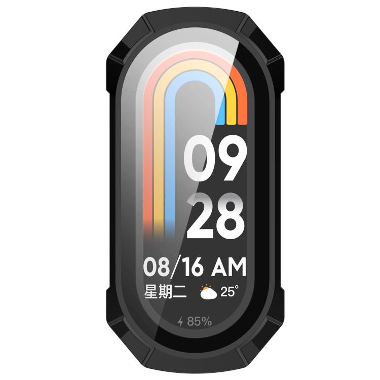 xDfind Armor Tempered Film Integrated PC Watch Protective Cover, For Xiaomi Smart Band 9 / 9 NFC, For Xiaomi Smart Band 9 Ceramic / 8