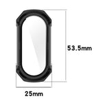 xDfind Armor Tempered Film Integrated PC Watch Protective Cover, For Xiaomi Smart Band 9 / 9 NFC, For Xiaomi Smart Band 9 Ceramic / 8