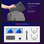 Leo 14 14 Zoll erweiterter Display Dual Portable Monitor, US Stecker, UK Stecker, EU Stecker